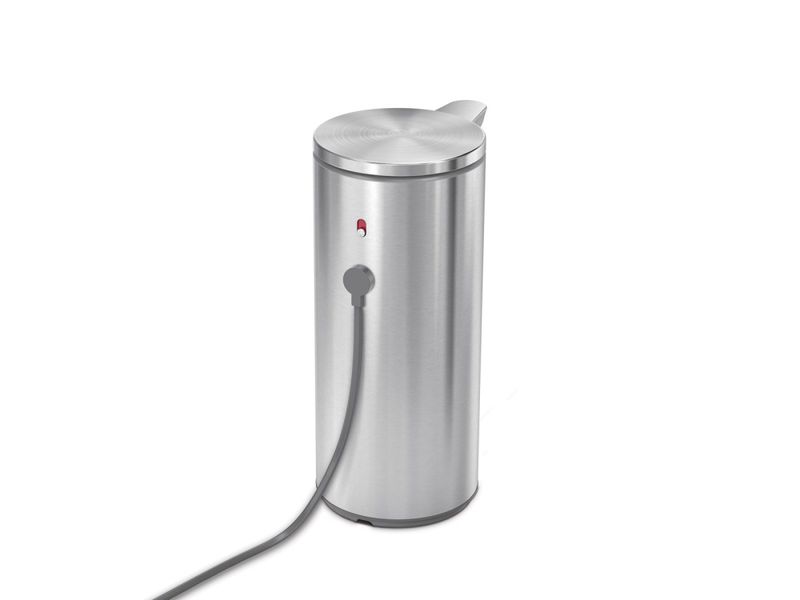 Simplehuman oppladbar såpedispender med sensor Børstet stål 266ml