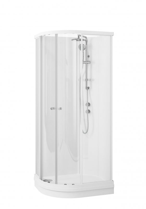 VikingBad Sofia Dusjkabinett  80x90x210, Pluss
