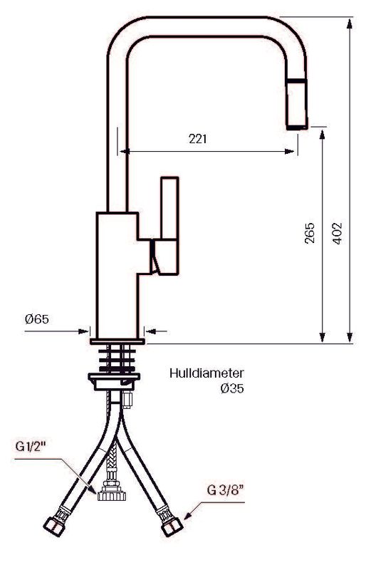 Tapwell ARM985 kjøkkenbatteri Oksiderende Messing