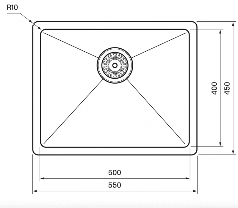 Tapwell Kjøkkenkum TA5040 PVD Kobber