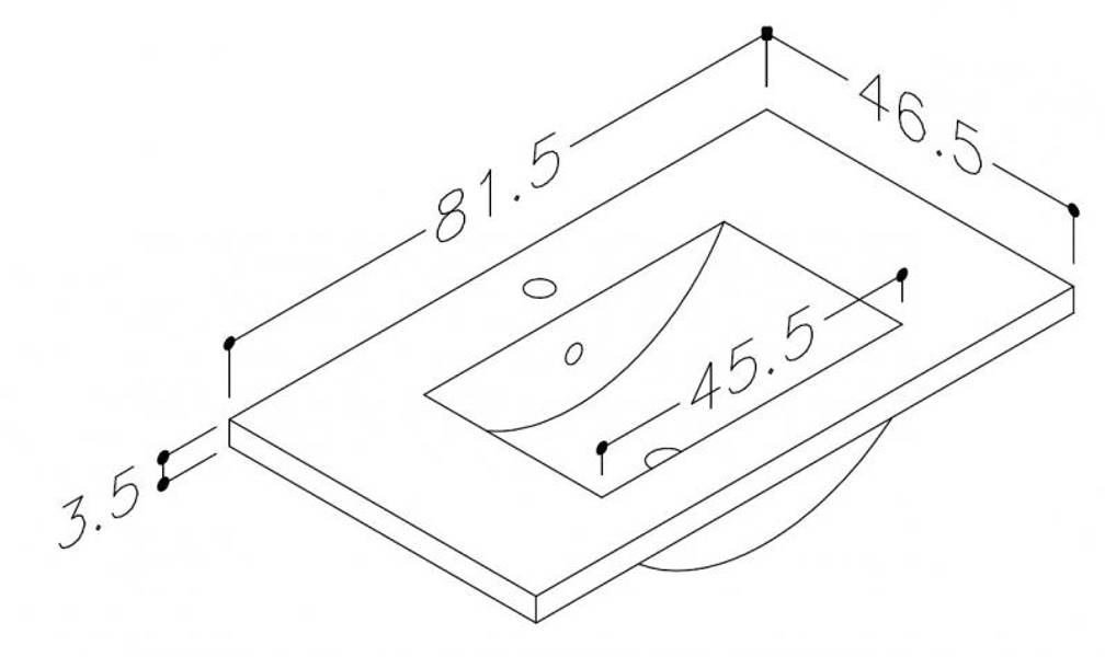 Strømberg Prado møbelpakke 80cm