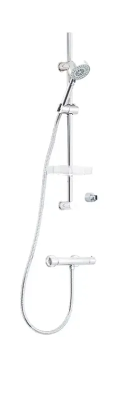 Vikingbad Dusjsett justerbart FRIDA max 88cm c/c krom