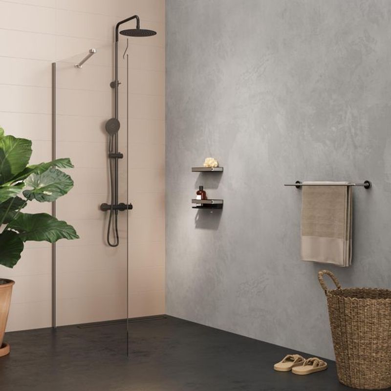 Tiger Cooper Håndklestang dobbel 65,2 cm Børstet rustfritt stål 