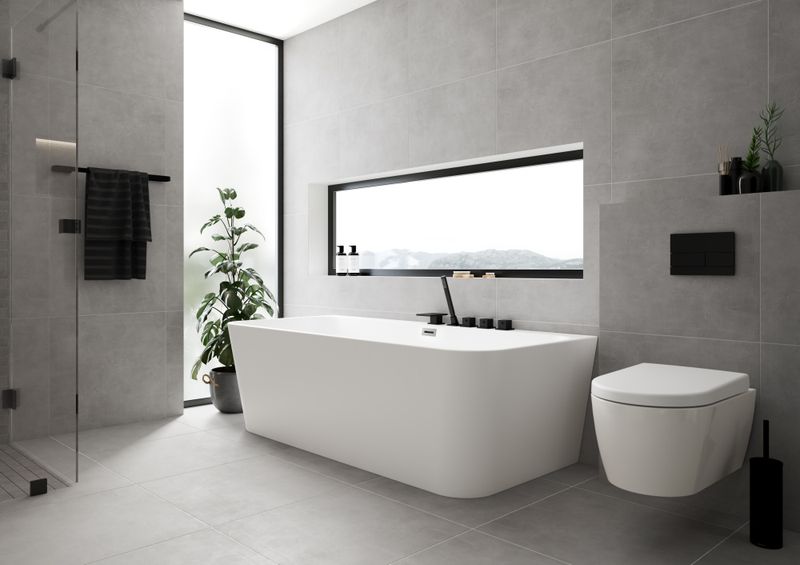 VikingBad Badekar Dybe Rett 180