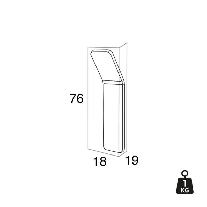 Tiger Single krok børstet gull 2stk