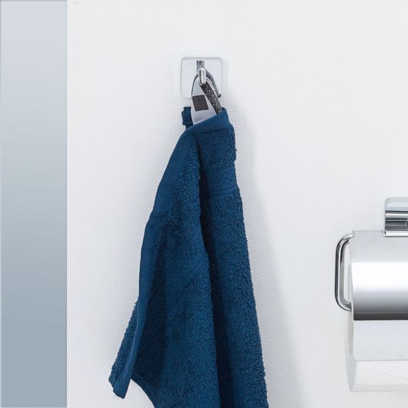 Tiger Onu liten krok – krom, selvklebende veggkrok