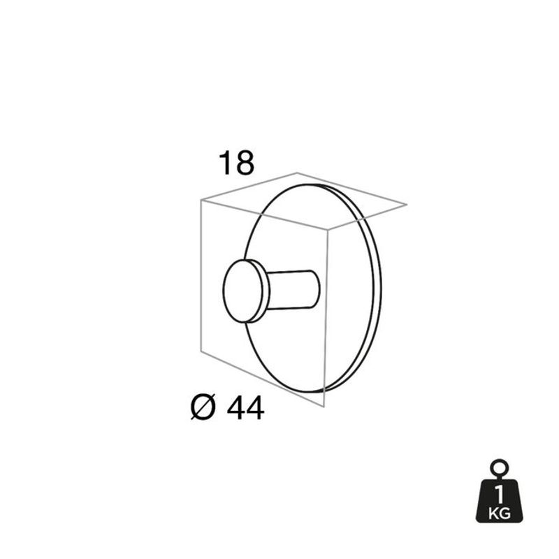 Tiger Base krok gun metal