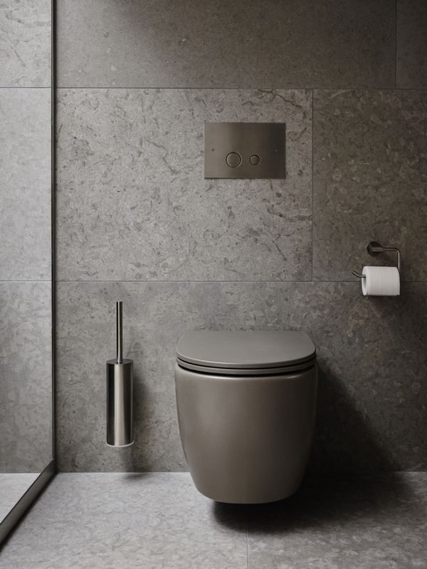 Tapwell TA235 toalettpapirholder Brushed Nickel