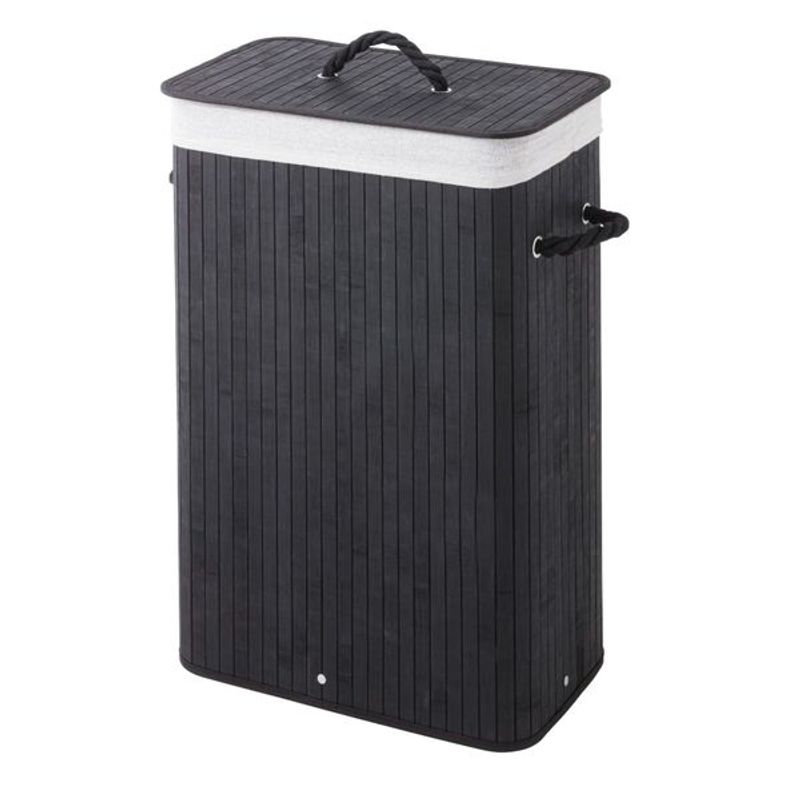 Sealskin Bamboo skittentøyskurv Sort 