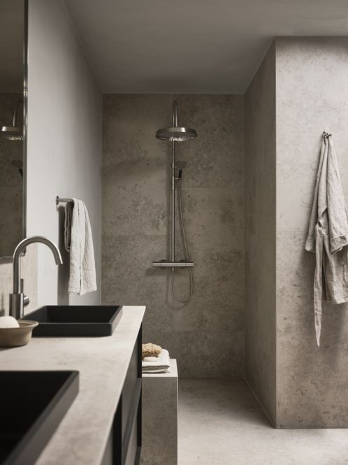Hovedbilde Tapwell ARM7300 Takdusj Brushed Nickel