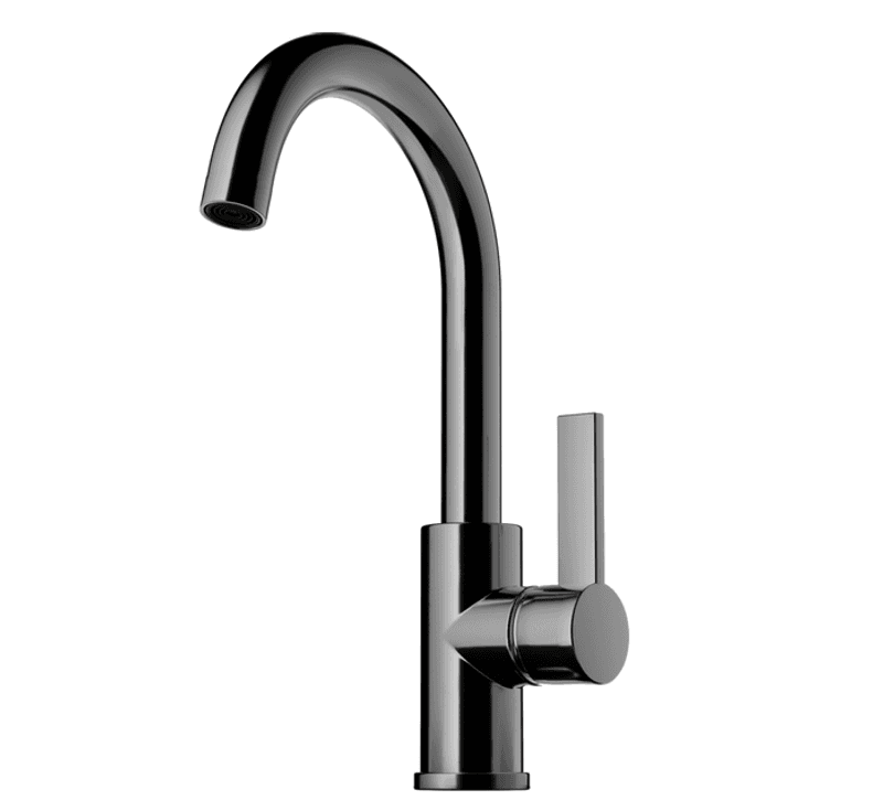 Tapwel ARM078 Servantbatteri Black Chrome