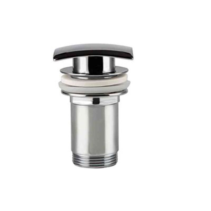 A-collection push ventil firkantet forkrommet