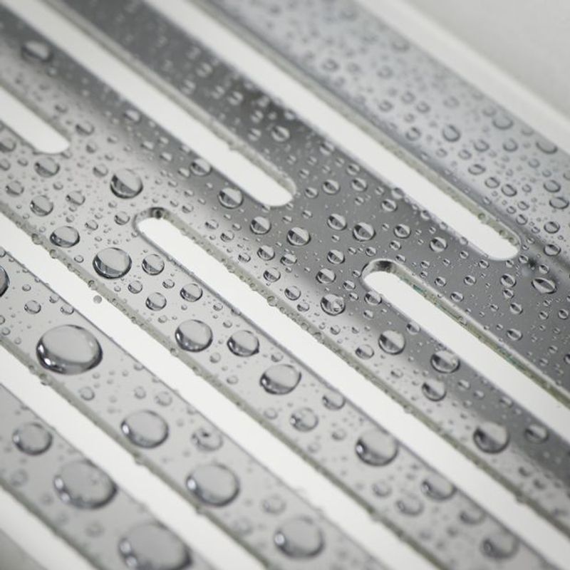 Tiger Caddy dusjkurv blankpolert rektangulær liten