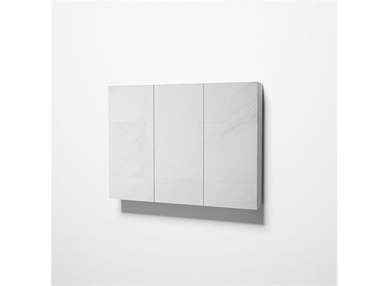 VikingBad Kaia Speilskap hvit