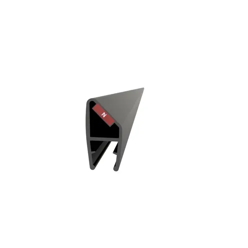 Vikingbad Magnetprofil dusjdør LIAM hjørne 190,2 cm – klar eller matt sort PVC