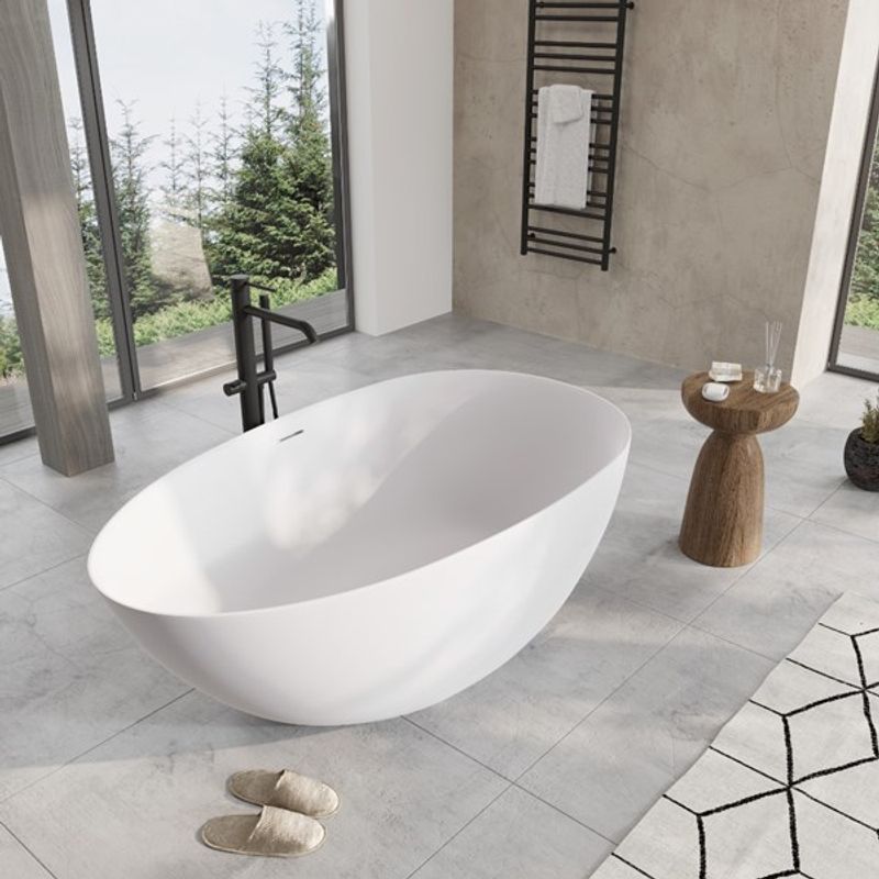 Strømberg Fermo frittstående badekar 1700x850mm
